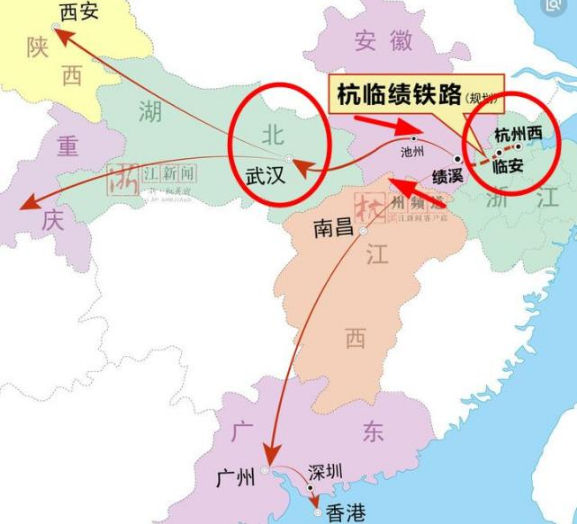 浙江280鉆機出租，杭臨績高鐵今年開工.png