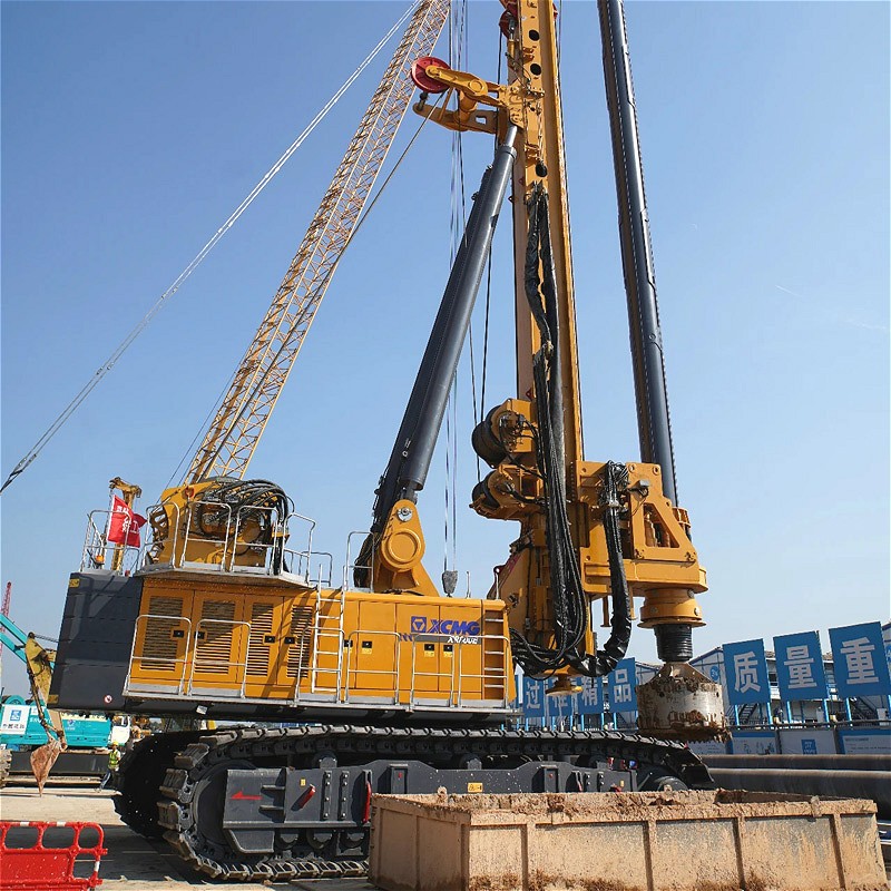 中小型旋挖鉆機(jī)一天能打多少根樁？.jpg